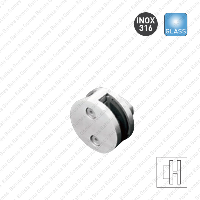Suporte para paineis vidro / 8-12mm